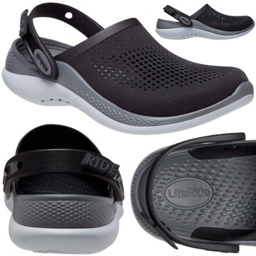 crocs klapki męskie sportowe chodaki lekkie buty literide 48-49 m13