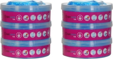 SONCARE WKŁAD DO KOSZA TOMMEE TIPPEE SANGENIC, TWIST & CLICK 6-PAK