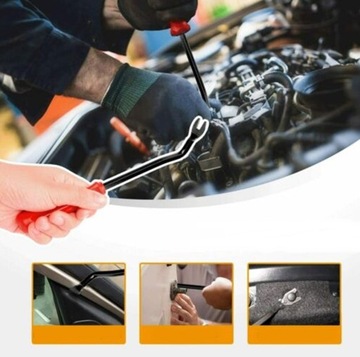 ЗАЖИМЫ ШТИФТЫ НАБОР ЗАЖИМОВ ДЛЯ ОБИВКИ АВТОМОБИЛЯ + СЪЕМНИК 675 ЭЛ.