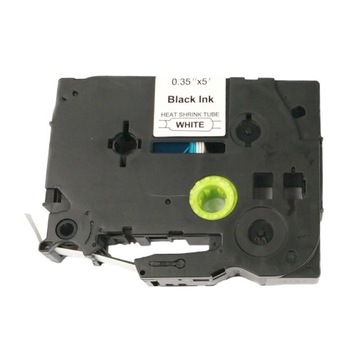 Rura - BROTHER HSe-221 - 9 mm biały - czarny druk - kompatybilny