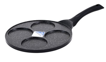 Patelnia do jajek i placków Kinghoff KH-1671 26.5 cm 27 cm marmurowa