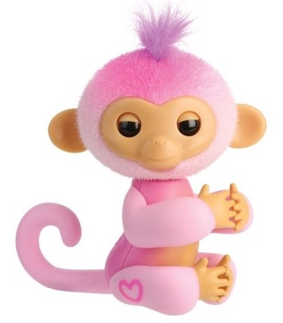 ИНТЕРАКТИВНАЯ ИГРУШКА FINGERLINGS FINGER MONKEY HARMONY РОЗОВАЯ ДЛЯ ДЕТЕЙ