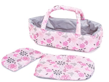 Глубокая коляска 3-в-1 для кукол BABY DOLL