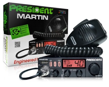 CB RADIO PRESIDENT WALKER II ASC USB КСВ-метр