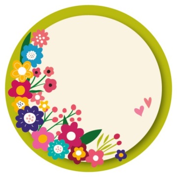 8 штук fi 66 большие наклейки FLOWERS день бабушки день мамы праздник этикетки отпечаток