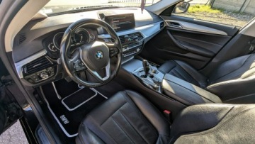BMW Seria 5 G30-G31 Touring 520d 190KM 2018 BMW 520 190PS OPŁACONY Bezwypadkowy Automat, zdjęcie 13