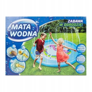 Mata wodna do zabawy dla dzieci 170 cm