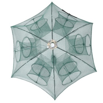 Ловушка из рыболовной сети, живая сеть, складная, 12 отверстий, 90 см, 240013