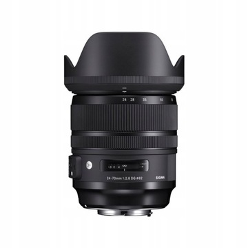Sigma ART 24-70 F2.8 DG OS HSM CANON + adapter Commlite CM-EF-EOS R - EF/RF