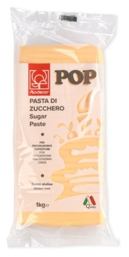 Masa cukrowa lukier plastyczny - cielista 1 kg