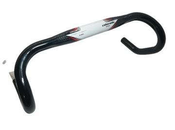 Kierownica szosowa COLORADO 420mm carbon/alu 305g.