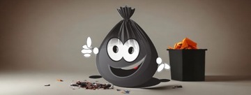 Мешки для мусора 60л 50шт с лентой жёлтый с сильным ароматом и шнурком из ПВД