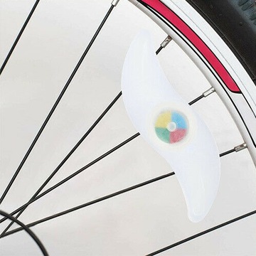 СВЕТОДИОДНАЯ ПОДСВЕТКА НА СПИЦОВОЕ КОЛЕСО ВЕЛОСИПЕДНАЯ НАКЛАДКА V2