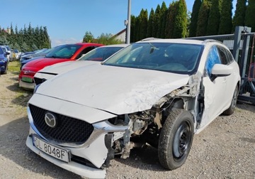 Mazda 6 III Sport Kombi Facelifting 2018 2.0 Skyactiv-G 145KM 2019 Mazda 6 2019r, SALON POLSKA. 2.0 Benzyna. Uszkodzony lewy przod. Pali. 2.0, zdjęcie 1