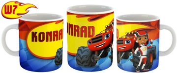 КОМПЛЕКТ ФУТБОЛКА+КРУЖКА BLAZE AND MEGAMACHINE+ИМЯ Y5