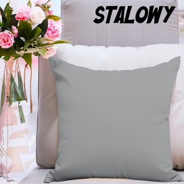 ДЕКОРАТИВНАЯ НАВУШКА 40х40 JASIEK ХЛОПКОВАЯ АТЛАСНАЯ ПОДУШКА МНОГИЕ ЦВЕТА