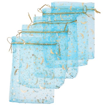 WORKI NA CUKIERKI OPAKOWANIE ZBIORCZE NA PREZENT Z ORGANZY