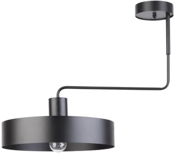 PLAFON LAMPA SUFITOWA SIGMA VASCO 1 31549 CZARNY