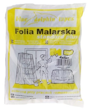 FOLIA MALARSKA OCHRONNA PLANDEKA STANDARD PLUS 20M
