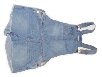 Spodnie damskie jeansy OGRODNICZKI UK 12-40 L