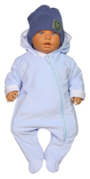 ДЕТСКИЙ КОМБИНЕЗОН ОСЕНЬ ВЕСНА Синий размер 74