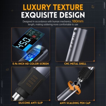 Fnirsi HS-02A Умный паяльник 100 Вт Комплект Стандартный