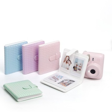 Zestaw 2w1 Futerał Etui Case do Fuji INSTAX Mini 12 + ALBUM na 64 Zdjęcia