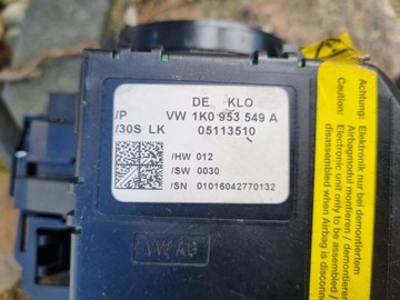 РЫЧАГ ПЕРЕКЛЮЧЕНИЯ ПЕРЕДАЧ МОДУЛЬ CRUISE FIS КОНТРОЛЛЕР VW GOLF V TOURAN CADDY ALTEA