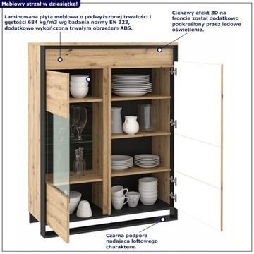 НИЗКАЯ ВИТРИНА СВЕТОДИОДНОЕ ОСВЕЩЕНИЕ ПРОМЫШЛЕННОЕ СТЕКЛО