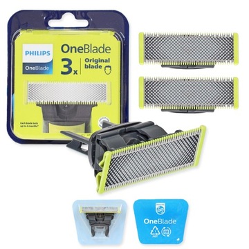 3 лезвия для Philips Oneblade QP230 ORIGINAL