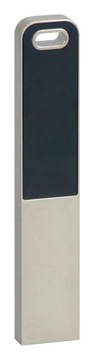 PENDRIVE REKLAMOWY USB z logo metalowy PDslim-2 LED 64GB Z GRAWEREM 10 SZT