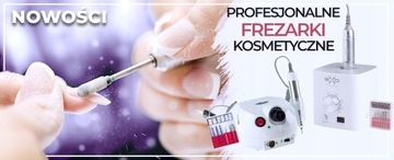 FREZARKA DO PAZNOKCI USB + frezy nakładki nośnik