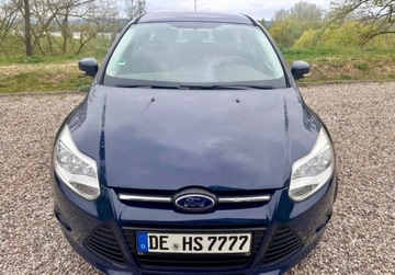 Ford Focus III Kombi Facelifting 1.0 EcoBoost 100KM 2014 Ford Focus 2014 rok Benzyna KLIMA OPLACONY z Niemiec Zamiana 100KM, zdjęcie 2