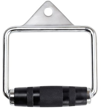 POJEDYŃCZY UCHWYT CHROMOWANA STAL GUMOWY UCHWYT SOLIDNY WYTRZYMAŁY HMS