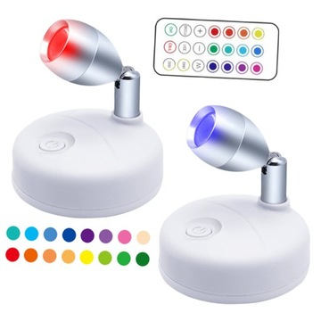Lampka do obrazu na baterie Reflektor LED 2 szt