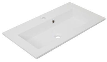 UMYWALKA MEBLOWA BIAŁA KONGLOMERAT 80 cm