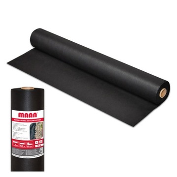 Agrowłóknina ściółkująca Antychwastowa czarna 1,1x50m 80g