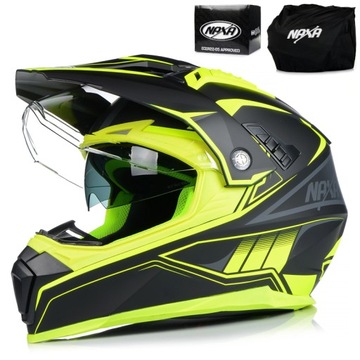 NAXA CO3/L KASK MOTOCYKLOWY CROSS QUAD ATV roz.L