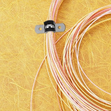 20 шт. кабельные зажимы из нержавеющей стали U-образные зажимы для проводов