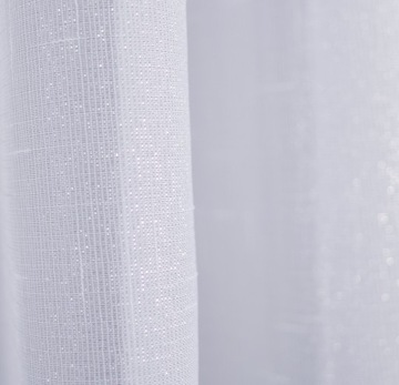 ГОТОВАЯ ШТОРА, БАТТИСТ БЕЛЫЙ, МОРОЗ, СЕРЕБРЯНАЯ НИТЬ