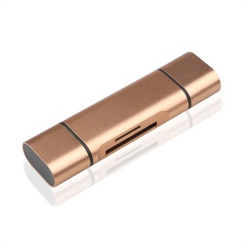 USB 3.0 Micro USB Type C SDHC SD TF-кардридер