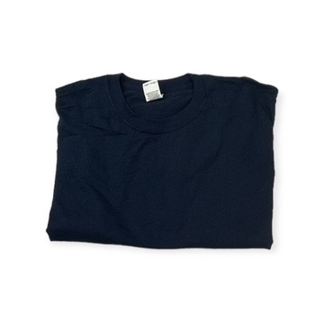 Granatowy gładki T-shirt damski Gildan XL