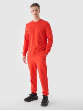 BLUZA DRESOWA MĘSKA 4F XXL SPORTOWA BEZ KAPTURA NIEROZPINANA TSWSM1465 AW24