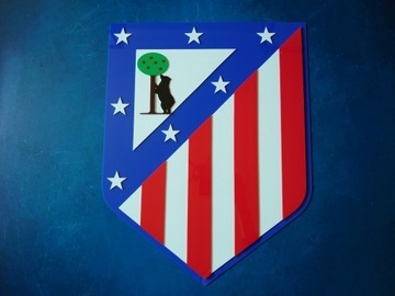 Atletico Madryt Новый герб для стены подарок для мужа мальчика