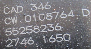 FIAT TIPO II 2 2016- 1.6 M-JET KOLEKTOR SACÍ/ZBĚRNÉ VITARA COMBO JEEP 55258236