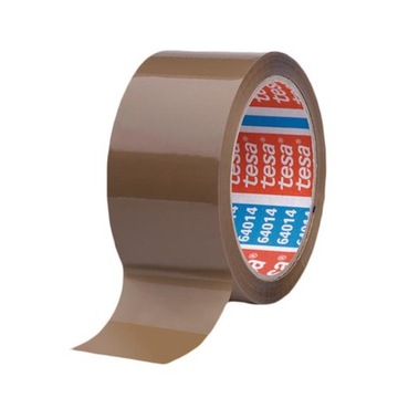 6 szt. TAŚMA KLEJĄCA PAKOWA TESA 48MM/66M BRĄZOWA