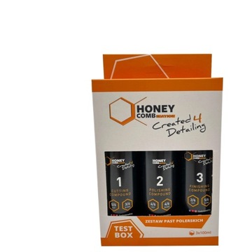 Zestaw past polerskich Honey Combination
