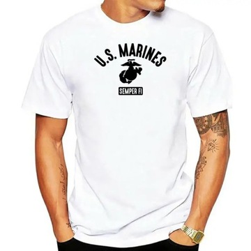 Hot Sale cotton U.S. Marines T-Shirt /// Heather G