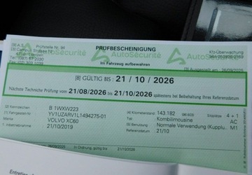 Volvo XC60 II Crossover D3 150KM 2019 Volvo XC 60 z Gwarancja Bezwypadkowe 100 Model 2020r 2.0 Diesel 150KM, zdjęcie 22