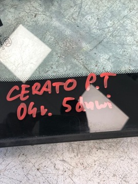 SKLO (OKNO) KAROSERIE PRAVÝ ZADNÍ KIA CERATO 5D